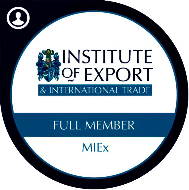 Institute of Export member badge